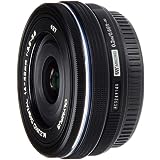 OM System OLYMPUS M.Zuiko Digital 14-42mm F3.5-5.6 EZ Black For Micro Four Thirds System Camera, Compact 3x zoom Lens