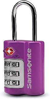 Samsonite Travel Sentry 3-dial Combination Lock, Ultraviolet, One Size