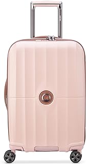 DELSEY Paris St. Tropez Hardside Expandable Luggage with Spinner Wheels, Pink, Carry-on 21 Inch