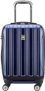 DELSEY Paris Helium Aero Hardside Expandable Luggage with Spinner Wheels, Blue Cobalt, Carry-On 19 Inch