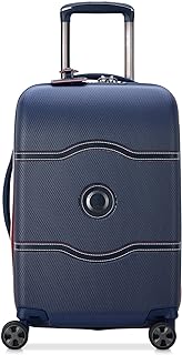 DELSEY Paris Chatelet Air 2.0 Hardside Luggage with Spinner Wheels, Navy, Carry-on 19 Inch