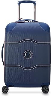 DELSEY Paris Chatelet Air 2.0 Hardside Luggage with Spinner Wheels, Navy, Carry-on 21 Inch