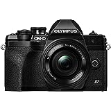 OM SYSTEM OLYMPUS E-M10 Mark IV Black Micro Four Thirds System Camera M.Zuiko Digital ED 14-42mm F3.5-5.6 EZ kit 20MP Sensor 