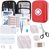 276PCS First Aid Kit Home Car Camping Hiking Emergency Supplies Small Compact Lovely Bag for School Outdoor, Basic Outdoor Es