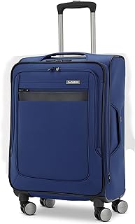 Samsonite Ascella 3.0 Softside Expandable Luggage, Sapphire Blue, CO EXP Spinner