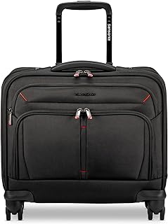 Samsonite® Xenon 4.0 Spinner Nylon Rolling Mobile Office with 15.6" Laptop Pocket and Tablet Pocket, 15-3/8"H x 15-3/4"W x...