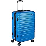 Amazon Basics 24-inch Hardside Spinner, Light Blue